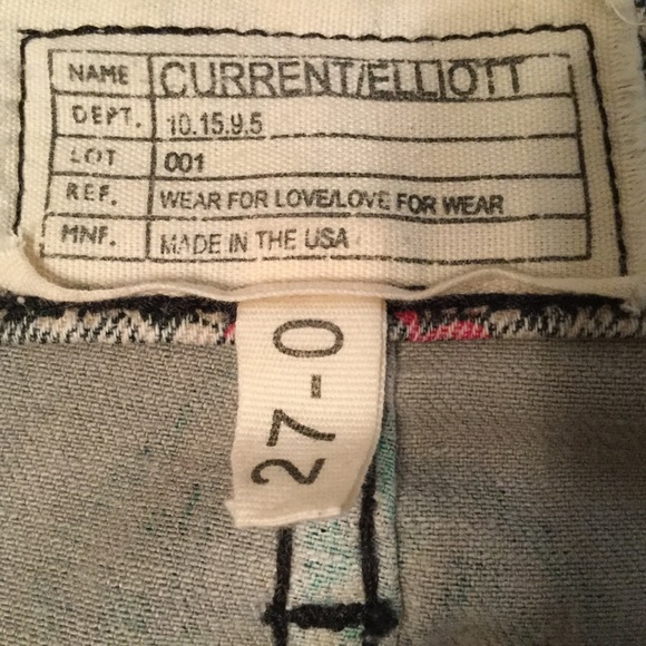 Current/Elliot The Stiletto Hindu Print Size 27 - Picture 7 of 8